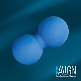 Bowtie, medio maní, bola de masaje, herramienta de terapia diseñada por el médico para la alineación, liberación de gatillo, automasaje, automovilizac