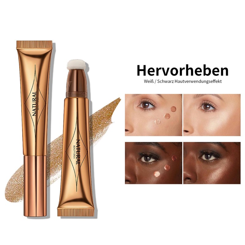 Multifunctional Makeup Pencil Highlight Blush Retouching Stick Pearl Natural Highlighting