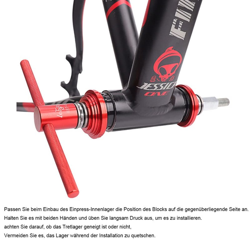 Mimoke Press Tool for Bicycle Headset, Install Tool for Bottom