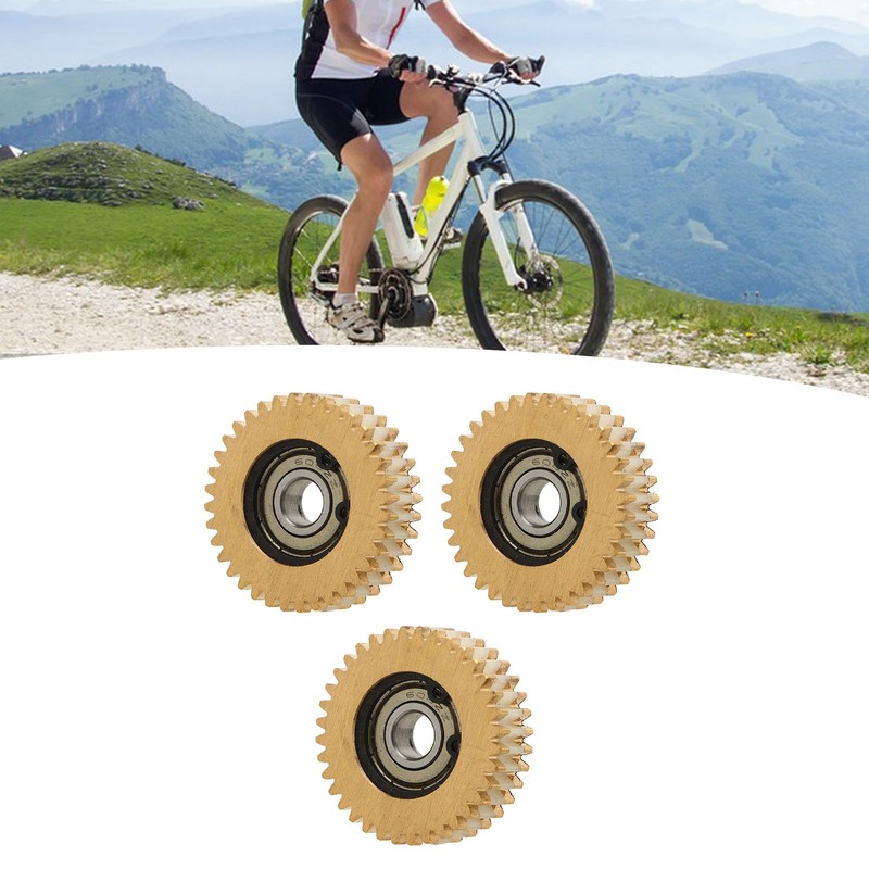 3 PCS Electric Bicycle 36T Motor Gears Light Weight 38mm