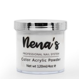 Nena's Superior Sculpting Powder Professional Acrylic Nail System wide color palette 4.0 oz (Clear)