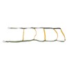 Boat Rope Ladder Portable 5 Step Folding Marine Rope Ladder