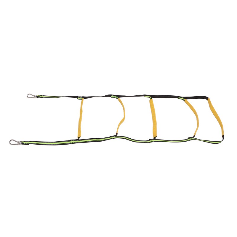 Boat Rope Ladder Portable 5 Step Folding Marine Rope Ladder