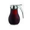 Tablecraft H414 Syrup Dispenser with Chrome Plated Metal Top, 14