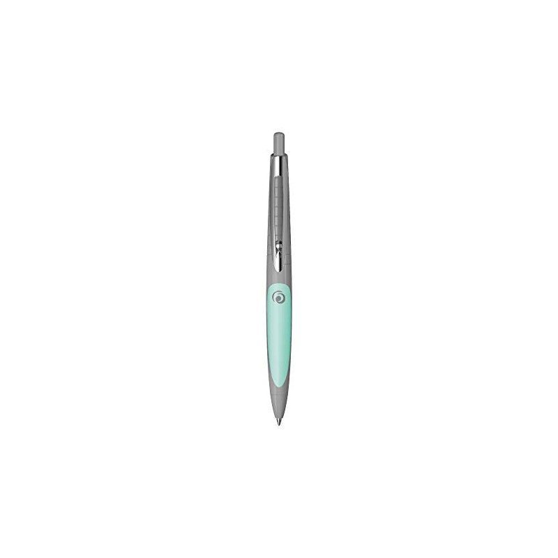 Herlitz My.pen 50028337 Ballpoint Pen Grey/Mint Pack of 1