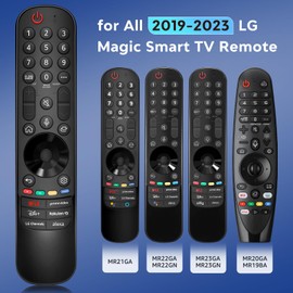 Voice Magic Remote Control for LG TV, Replacement for LG Original Remote MR20GA MR21GA MR22GA MR23GA, Suitable for LG UHD OLED QNED NanoCell 4K 8K Smart TV, with Pointer and Voice Function