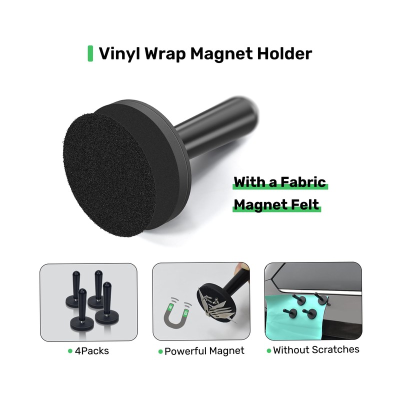 Zanch Vinyl Wrap Tool Kit,Complete Tools for Automotive Vinyl Wrap
