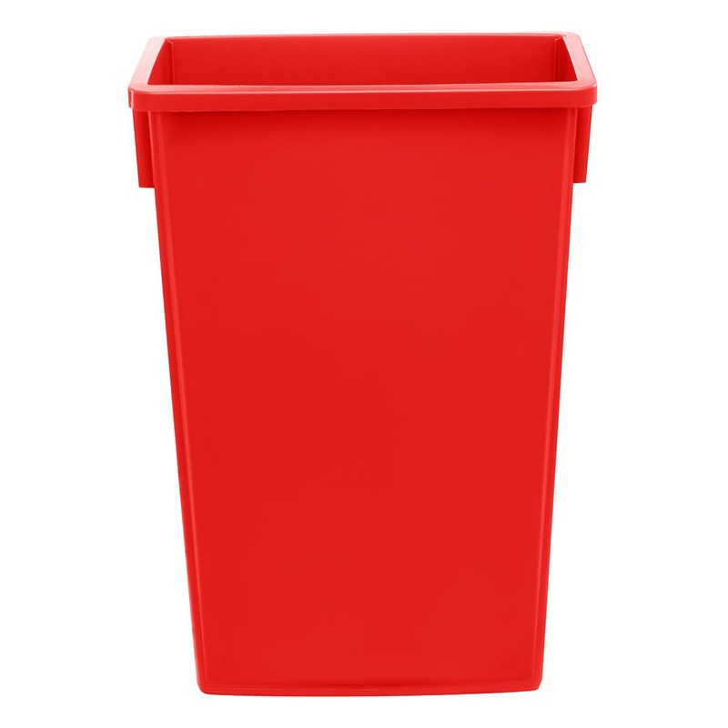 Zedfire 23-Gallon Slender Trash Can, Commercial Slim Rectangular Trash Can