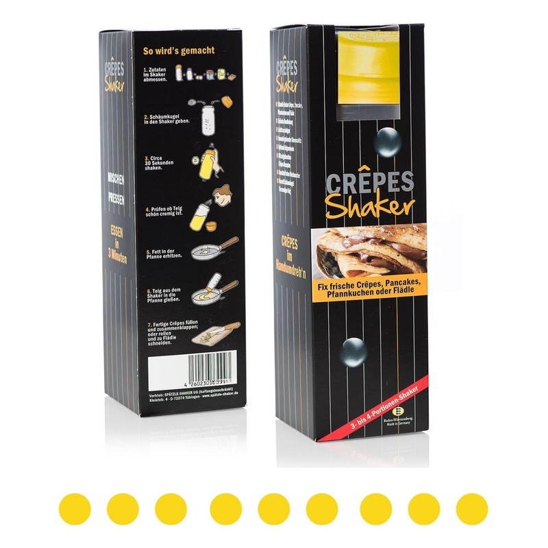Pancakes Shakers – Yellow