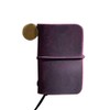 Yardwe Miniature Notebook Mini Leather Journal Notebook Blank Travelers Notebook