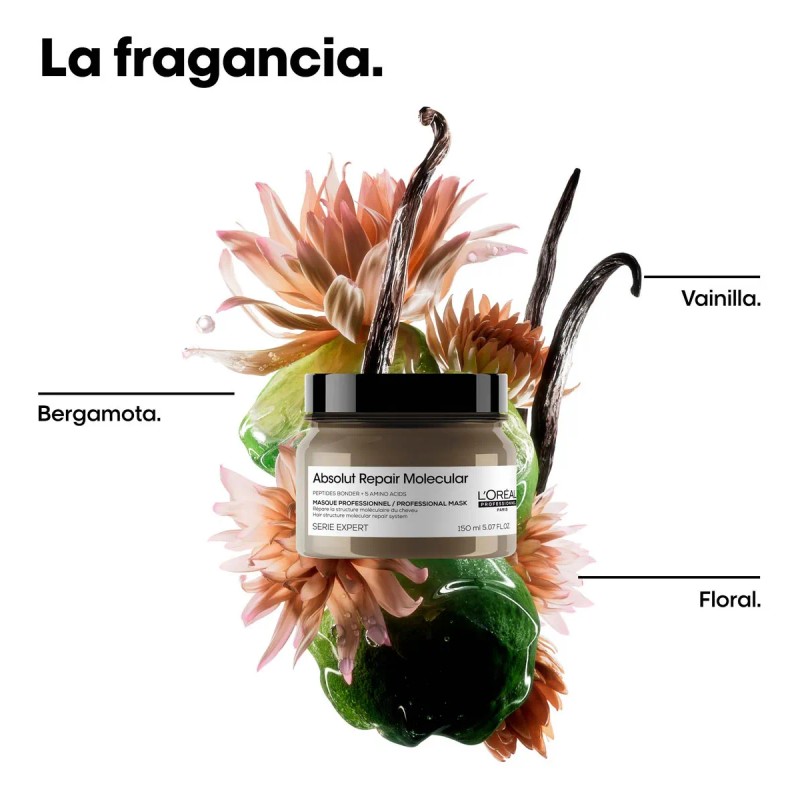 Máscara Reparación Molecular Absolut Repair Molecular 250ml L'Oréal Professionnel