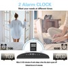 DollaTek Polyphonic Double Alarm Clock LED Large Screen Display Electronic