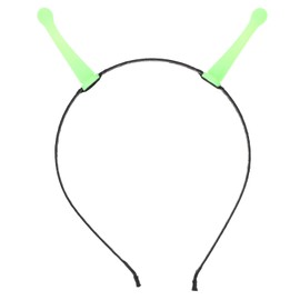 jojofuny Luminous Alien Headband Make Up Headband Ears Headpiece Christmas Headpiece Cute Women's Hair Accessories Children Girls Carnival Party Cosplay Costume Accessories