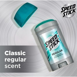 Speed Stick Men's Aluminum Free Deodorant, Regular, 3 oz, 4 Pack