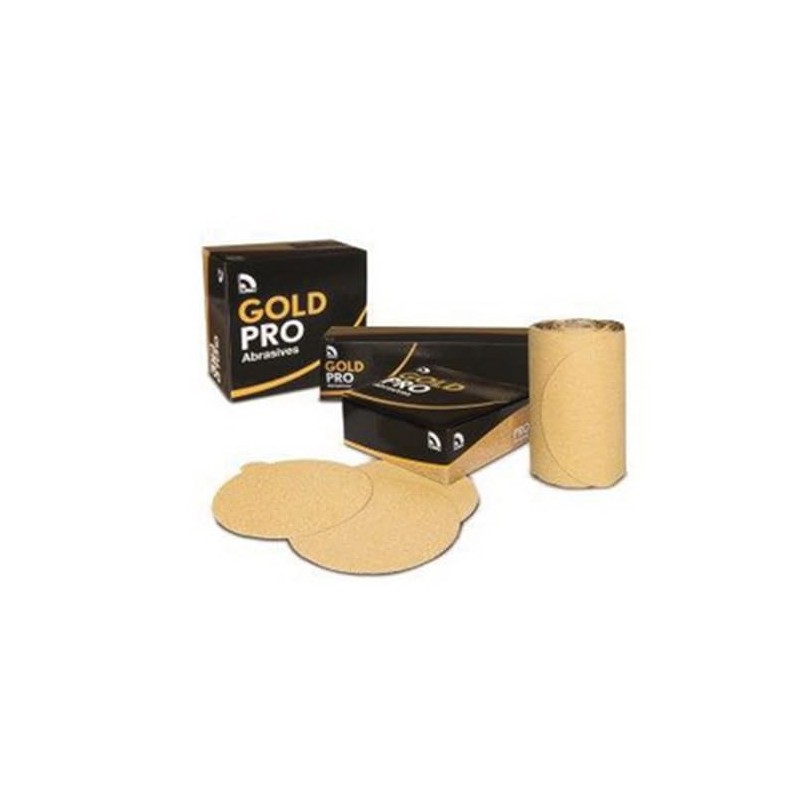 U.S. Chemical & Plastics 6" PSA P320 Gold Paper ROLL