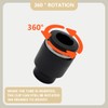Bwintech 10 pieces 10 mm hose AD push-to-connect pneumatic cap