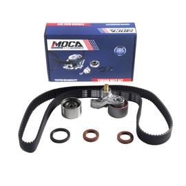 MOCA Timing Belt Kit for 98-02 for Honda Passport 3.2L & 98-99 Acura SLX 3.5L & 98-00 Isuzu Amigo 3.2L & 98-03 Isuzu Rodeo 3.2L & 02-03 Isuzu Axiom Trooper Vehicross 3.5L V6 DOHC