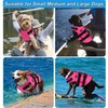 Dogcheer Dog Harness Life Jacket, High Buoyancy Neoprene Dog Life