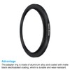 PATIKIL 55mm-62mm Metal Step Up Ring, 2 Pack Camera Lens