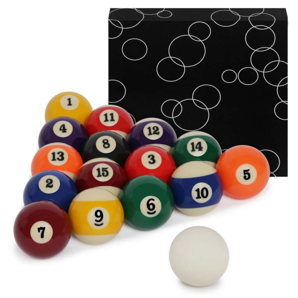 Superbilliards Billiard Pool Ball Standard Set Mini Size 1 1/2"