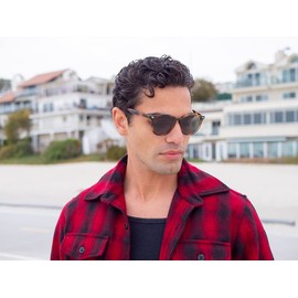 A.J. Morgan Eyewear unisex adult Archie - Sunglasses Sunglasses, Black, 54 US