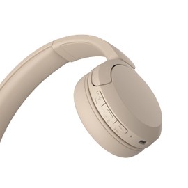 Sony WH-CH520 Auriculares Inalámbrico Diadema Llamadas/Música USB Tipo C Bluetooth Base de Carga Crema de Color