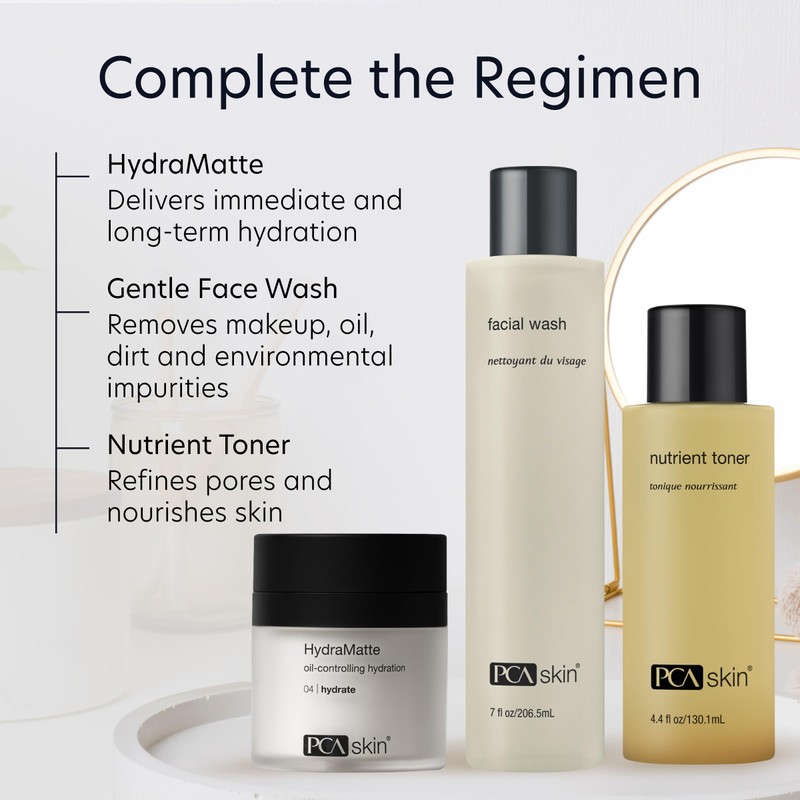 PCA SKIN HydraMatte Oil Control Moisturizer, Face Moisturizer for Oily