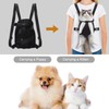ZMDMAH Dog Backpack, Pet Backpack, Dog Carry Bag, Cat Backpack,