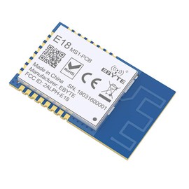EBYTE CC2530 2.4GHz ZigBee Module 2.5mW PA + LNA Wireless Module IO SMD Wireless PCB Antenna for Smart Home and Industrial Sensors E18-MS1-PCB