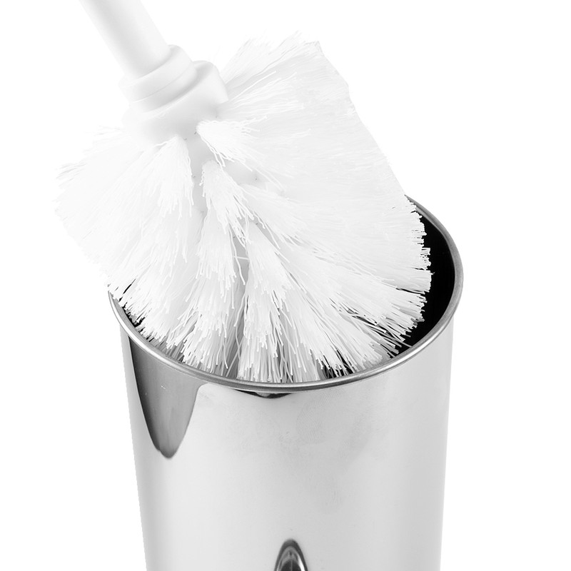 Household Stainless Steel Toilet Brush Cleaner Set Bathroom Cleaning Kit
