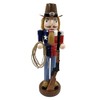 Santa's Workshop 14" Texas Cowboy Nutcracker, Blue