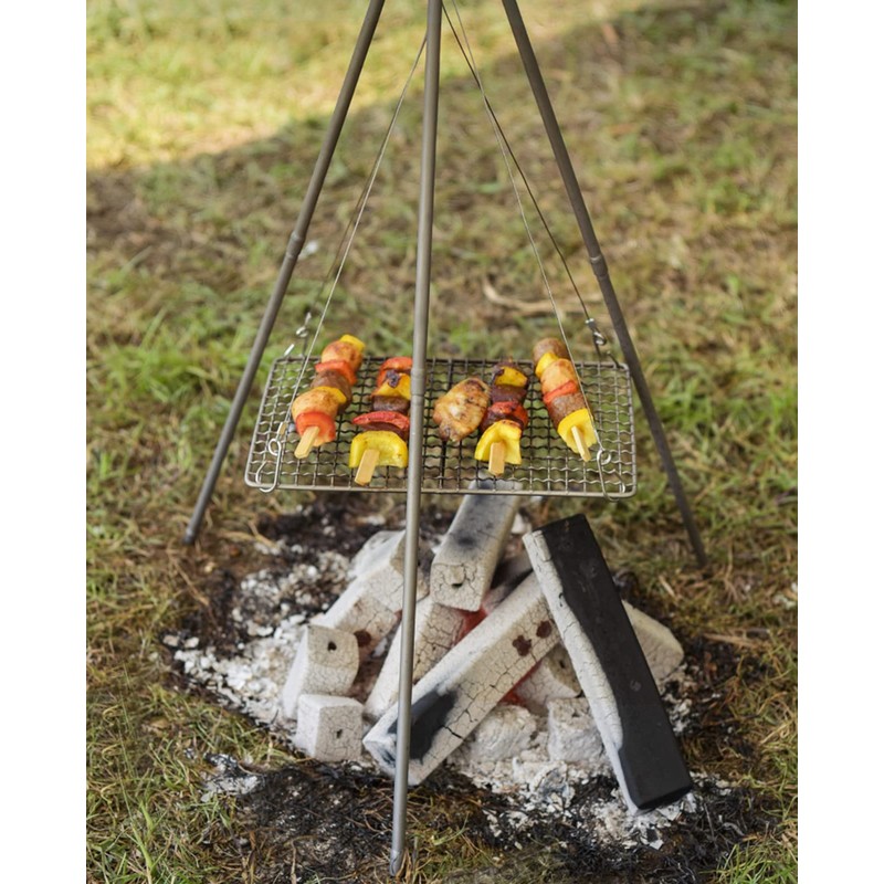 Boundless Voyage Grill Grate, Camp BBQ Roasting Grill Ultralight Titanium
