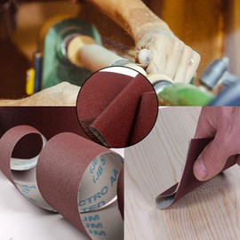 Sanding Roll 150 Grit, 5m x 94mm Sandpaper Roll, Durability Abrasive Emery Cloth Roll, Sanding Paper for Belt Sanders, Polishing Tools for Wood, Metal