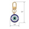 Jasimkiss Colourful Evil Eye Keychains Car Key Ring Bag Purse