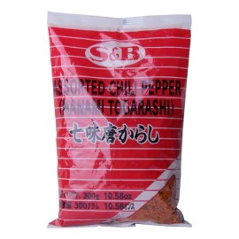 Condimento Japoones Picante En Polvo, S&b, Shichimi, 300g