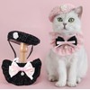 WEILFYONK Dog Birthday Hat Bow Tie Dog Cat 2 Pack