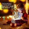 LED Snowflake Projector Lamp Light Snowflake Rotating Christmas Decoration GoldenUS