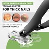 Baluca BALUCA 360 Rotating Jaw Toenail Clippers for Thick Nails