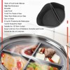 6QT Silicone Slow Cooker Liners Resuable Leakproof 2 in 1