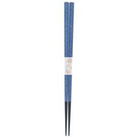 Ishida Japanese Chopsticks Glitter Glitter Wooden (Natural Wood) Blue 9.1 inches (23 cm) Blue