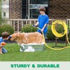 TomCare Garden Hose Holder Upgraded 4 Spikes Water Hose Holder