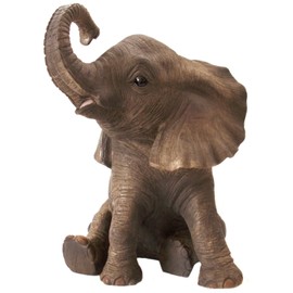 Baby African Elephant Statue From Leonardo 'Out Of Africa' Collection - Realistic 13 Centimetre High Figurine - No. 3 in the Collection