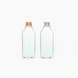 AN250 Transparent 250ml Single Aluminum Cap Plastic PET Bottle / AN250투명 250ml 낱개 알루미늄캡 플라스틱 페트병