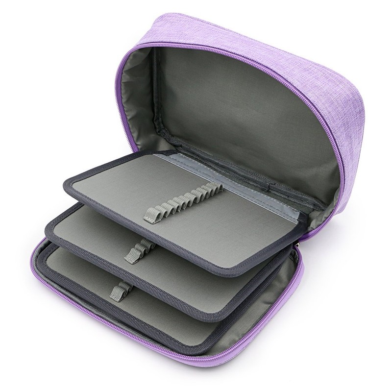 IGNPION Large Pen Pencil Case Stationery Pouch Bag Case for