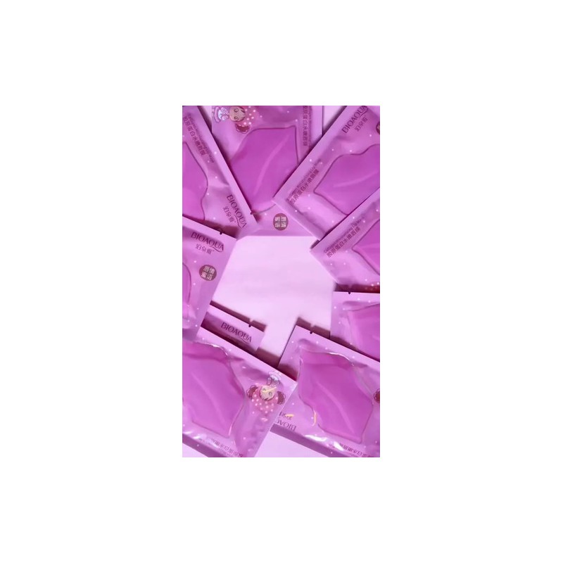 Parches Colágeno Para Labios Hidratante Lip Collagen Patches Hydrating Mask,