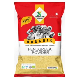 24 Organic Mantra Certified Organic Fenugreek Powder. 7 Oz
