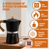 DITOSH 12 Cup Aluminum Espresso Stovetop Moka Pot Express Coffee