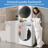 HHXRISE Washer Dryer Stacking Kit, Universal Stacking Kit for Washer
