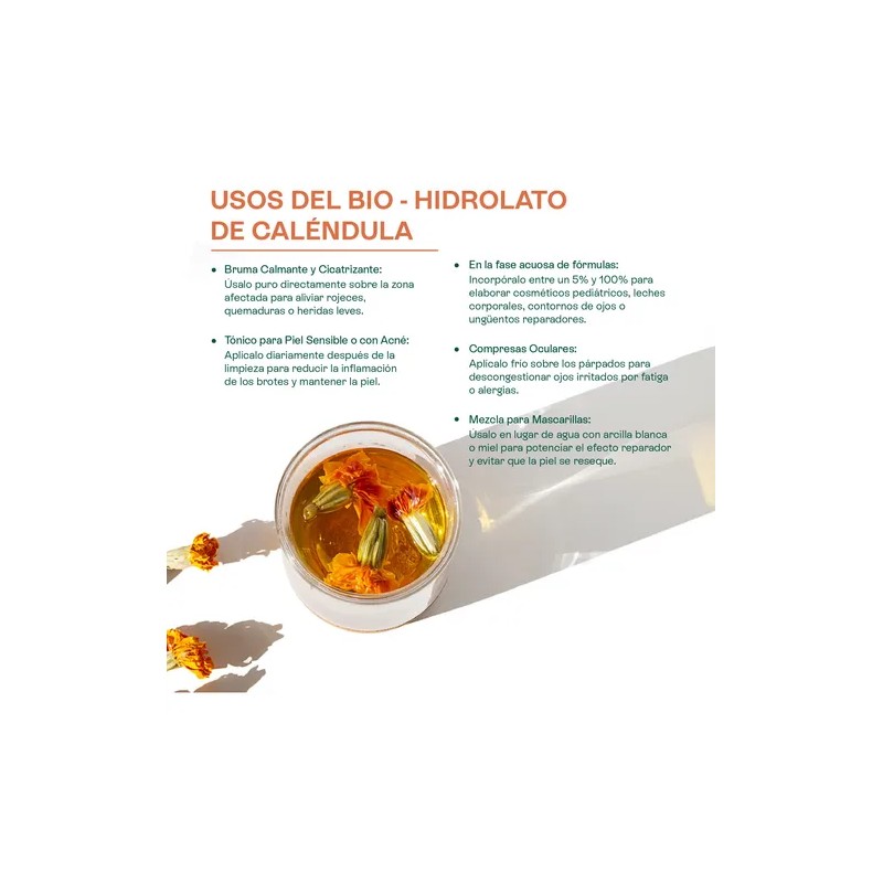 Hidrolato De Caléndula Calmante Y Reparador 120 Ml