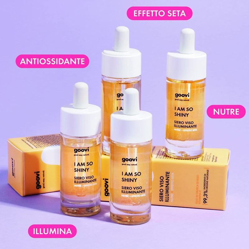 Goovi, I Am So Shiny Brightening Face Serum Ideal for